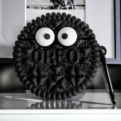 Estuche – Galleta oreo negra  para AirPods Pro 1 y 2