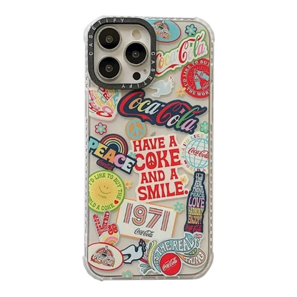 Estuche - Coca Cola collage 1971 para iPhone 11 Pro