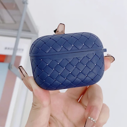 Estuche – Tejido azul para AirPods Pro 1 y 2