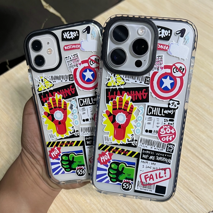 Estuche – Avengers para iPhone 16 plus