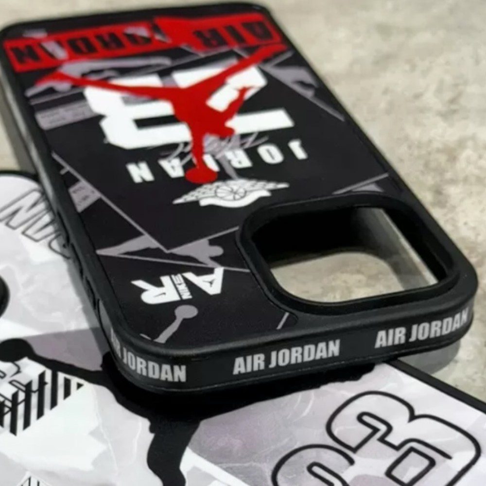 Estuche - Jordan 23 negro para iPhone 13 normal