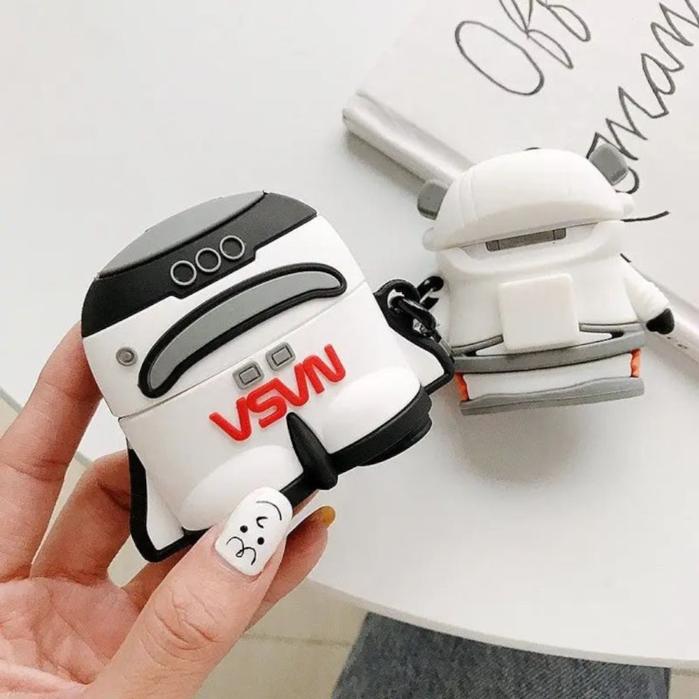 Estuche – NASA Cohete  para AirPods 1 y 2