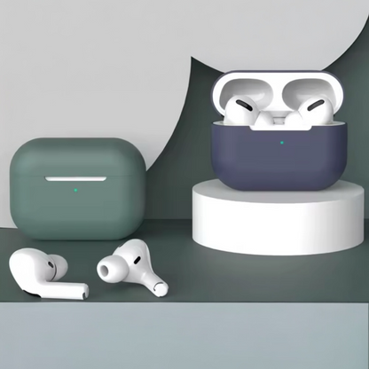 Estuche – Silicon verde musgo para AirPods Pro 1 y 2
