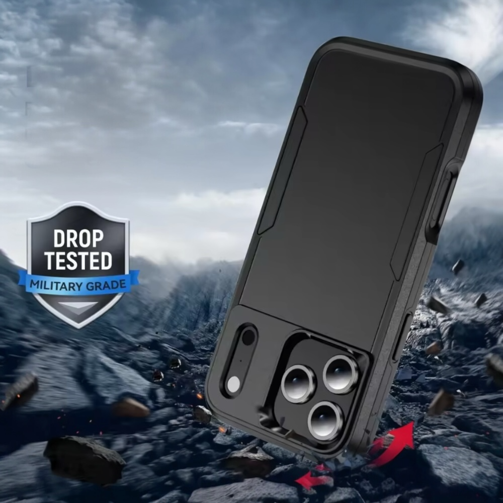 Estuche - Armor Shock Negro para iPhone iPhone 17 Pro Max
