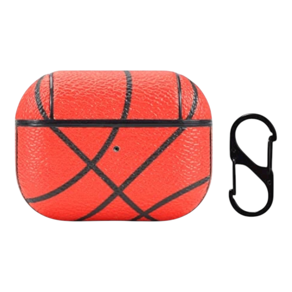 Estuche – Cuero Básquet ball  duro para AirPods Pro 1 y 2