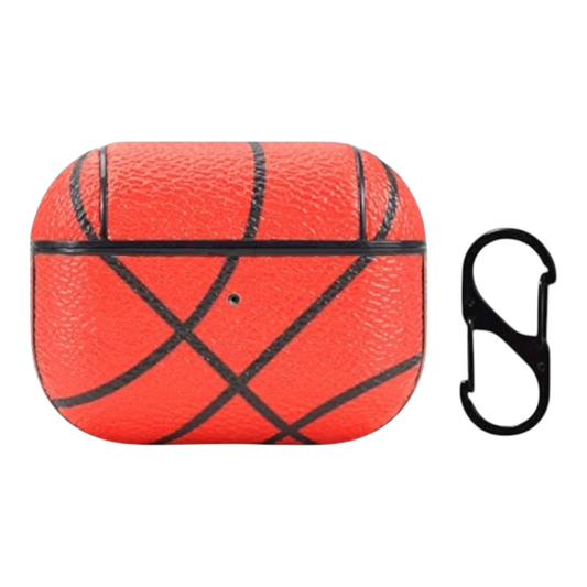 Estuche – Cuero Básquet ball  duro para AirPods Pro 1 y 2