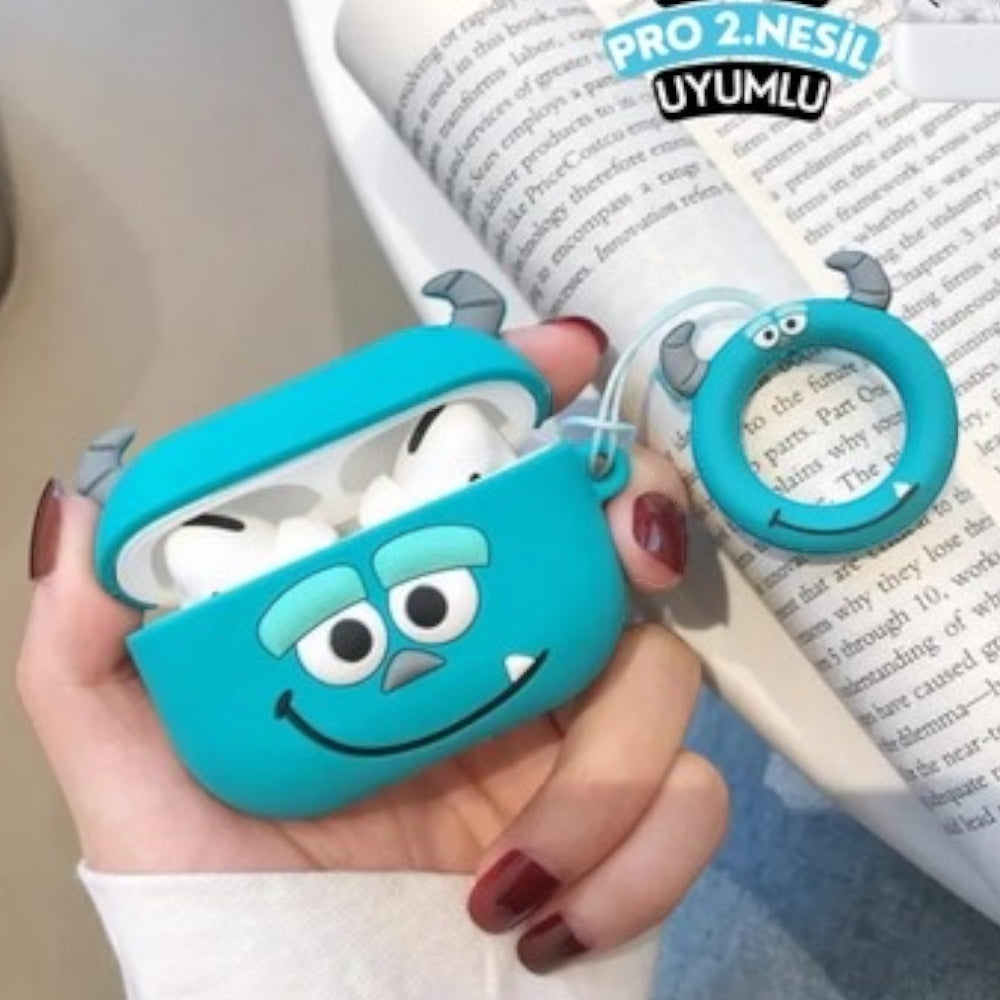 Estuche – Monsters Sulley para AirPods Pro 1 y 2