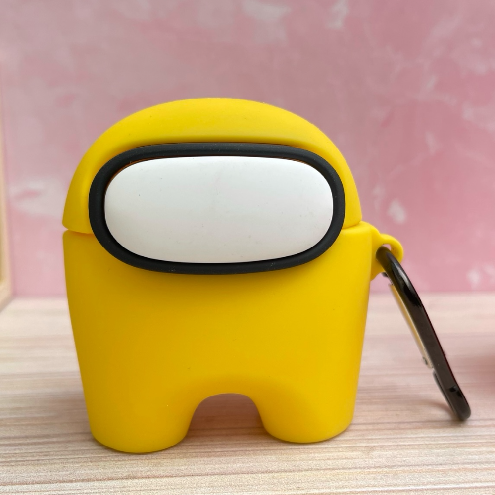 Estuche – Among Us amarillo para AirPods 1 y 2