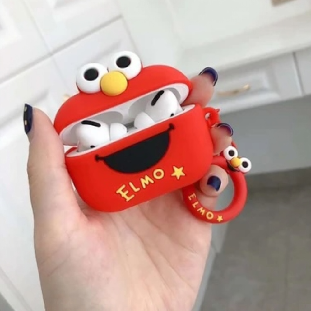 Estuche – Elmo rojo para AirPods Pro 1 y 2