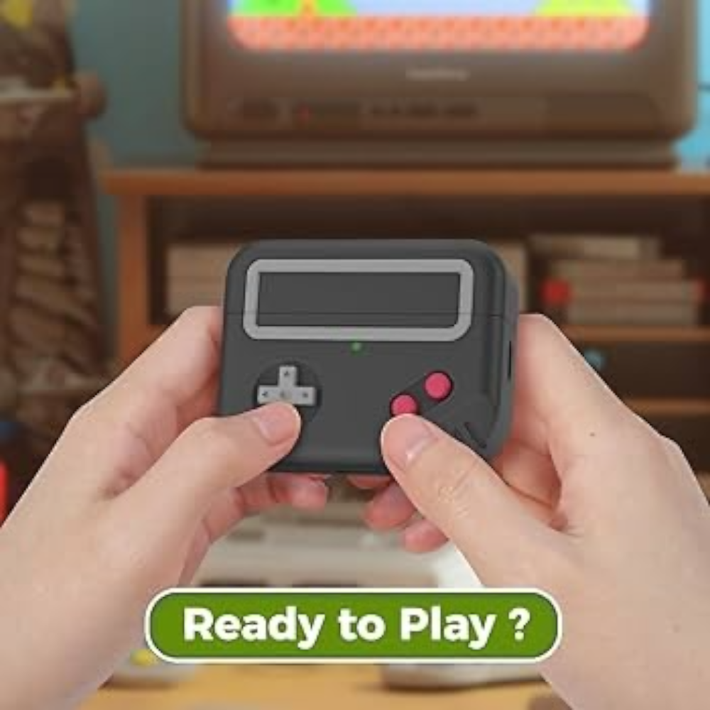 Estuche – Consola Video Juegos Retry negro para AirPods Pro 1 y 2