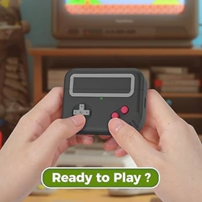 Estuche – Consola Video Juegos Retry negro para AirPods Pro 1 y 2