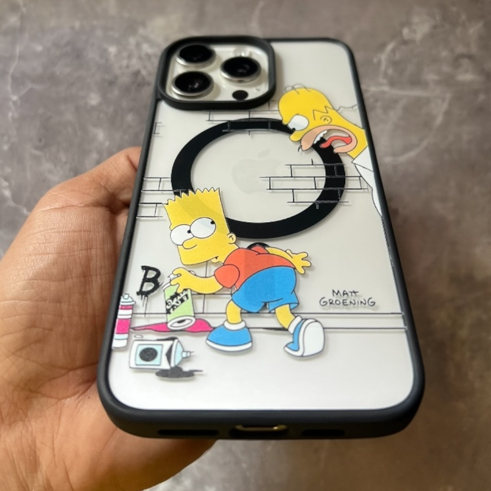 Estuche - Los simpsons para iPhone 14 Pro Max