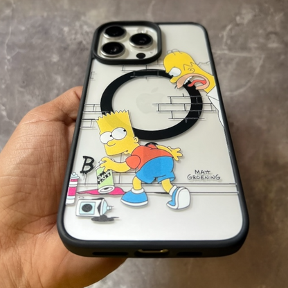 Estuche - Los simpsons para iPhone 14 Pro Max