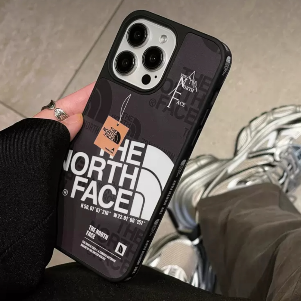 Estuche - The nort face para iPhone 13 normal