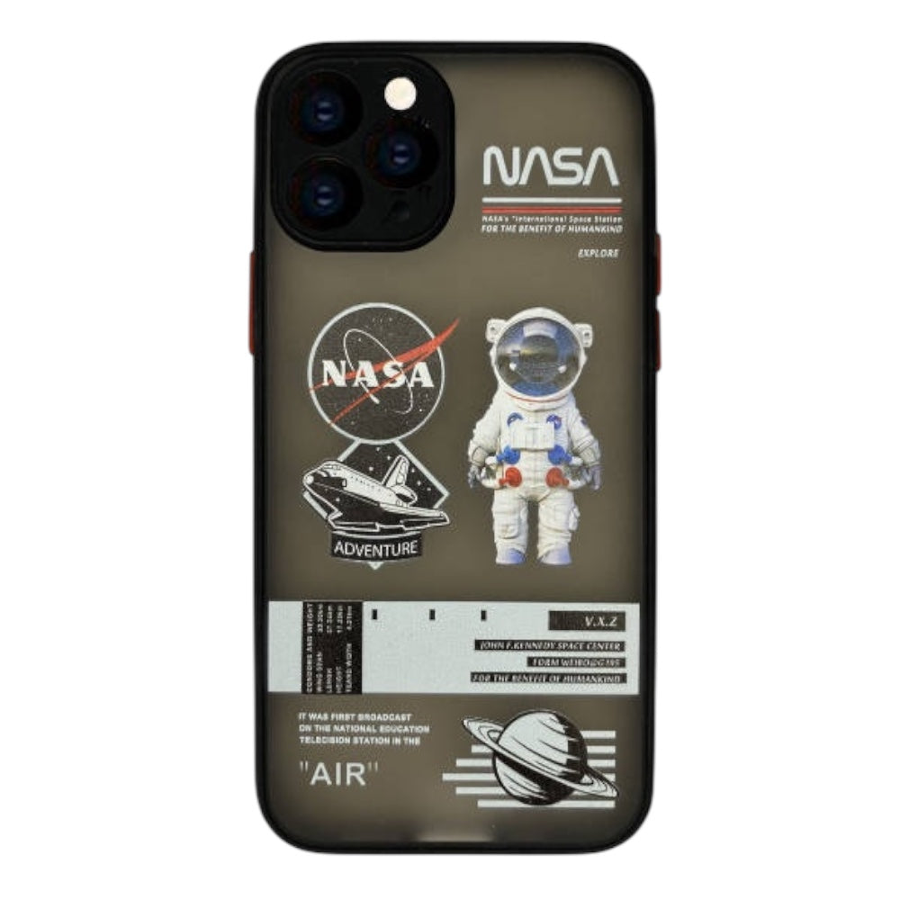 Estuche - Astronauta NASA negro para iPhone XS MAX