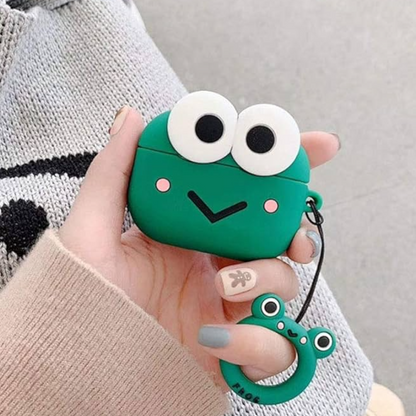 Estuche – rana verde  para AirPods Pro 1 y 2