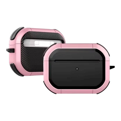 Estuche – Mobigear Slim Armor rosado con negro para AirPods Pro 1 y 2