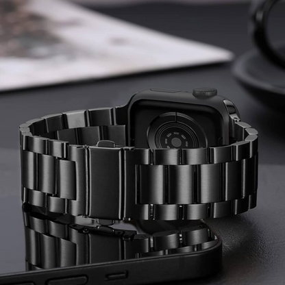 Pulsera - Eslabón metal negra para Apple Watch