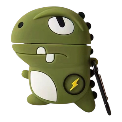 Estuche – Dino Verde para AirPods Pro 1 y 2
