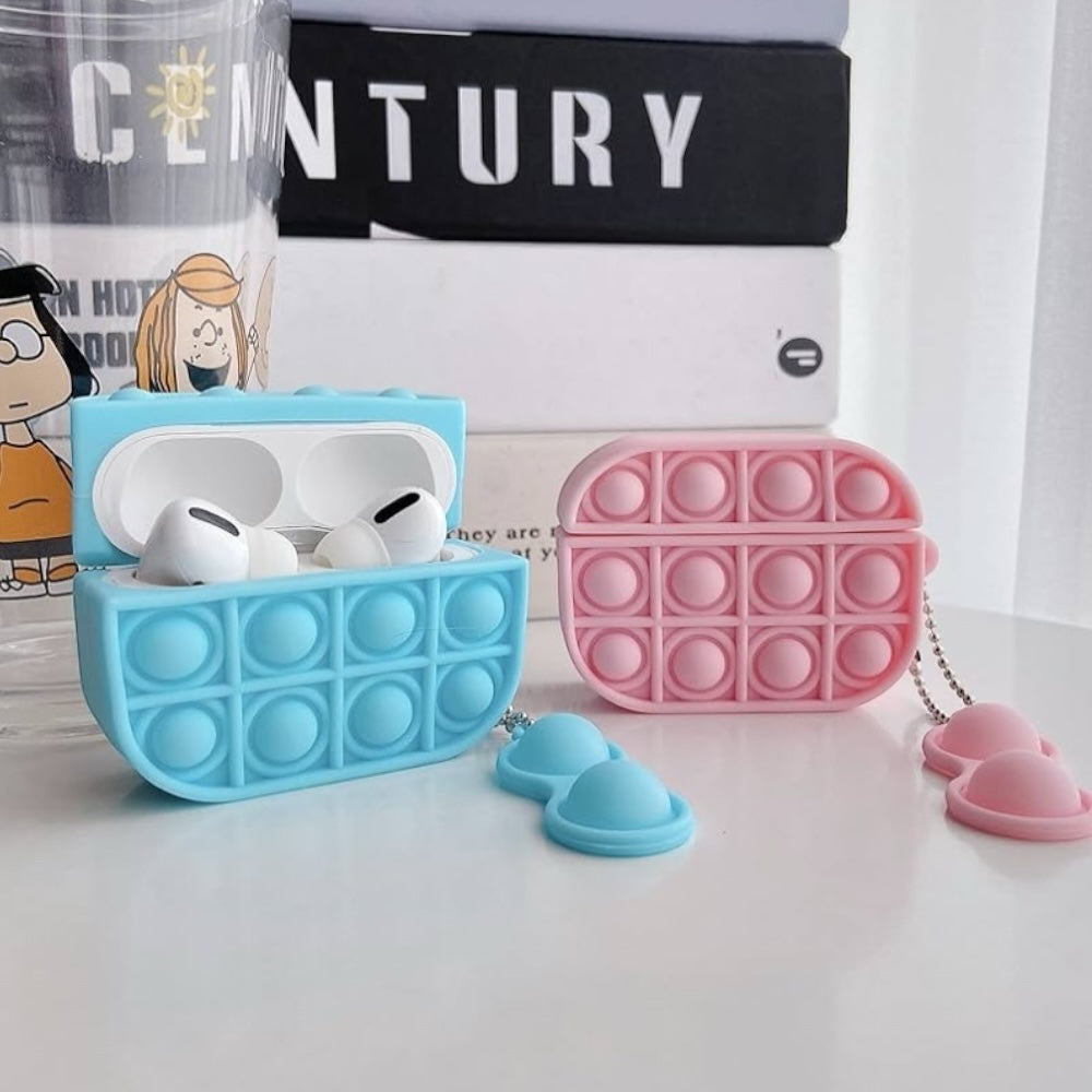 Estuche – Pop it rosado para AirPods Pro 1 y 2