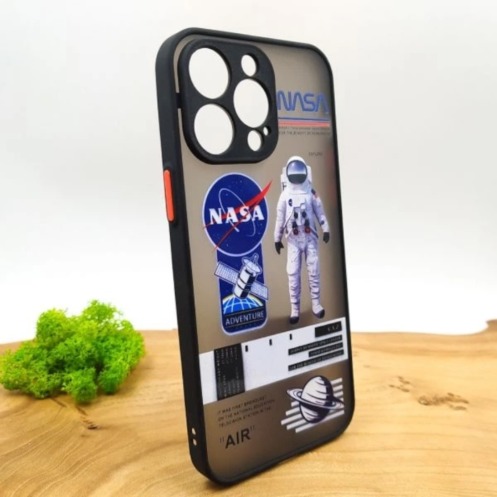 Estuche - Astronauta NASA negro para iPhone XS MAX