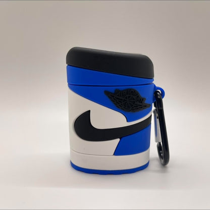 Estuche – Nike Jordan Air 1 Azul para AirPods 1 y 2