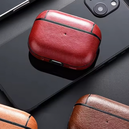 Estuche – Cuero Corinto para AirPods Pro 1 y 2