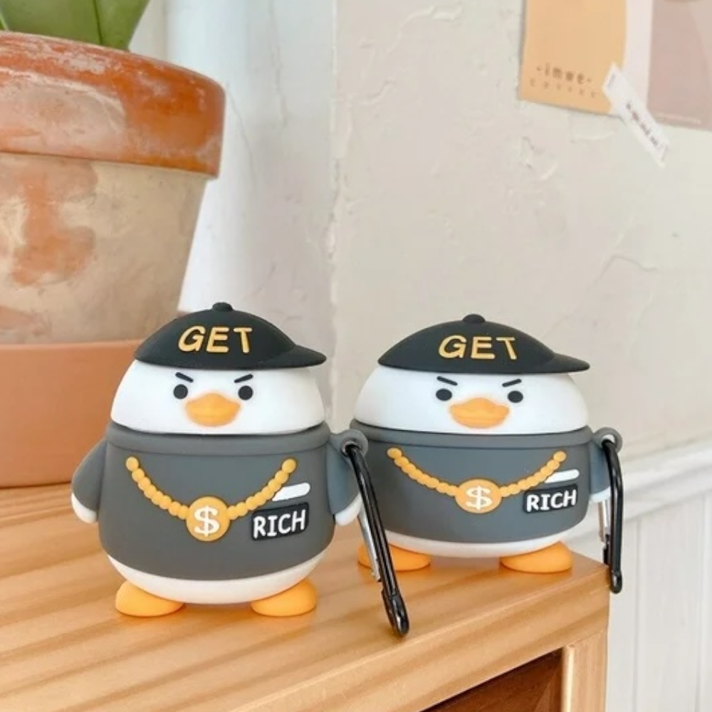 Estuche – Pato Get Rich para AirPods 3