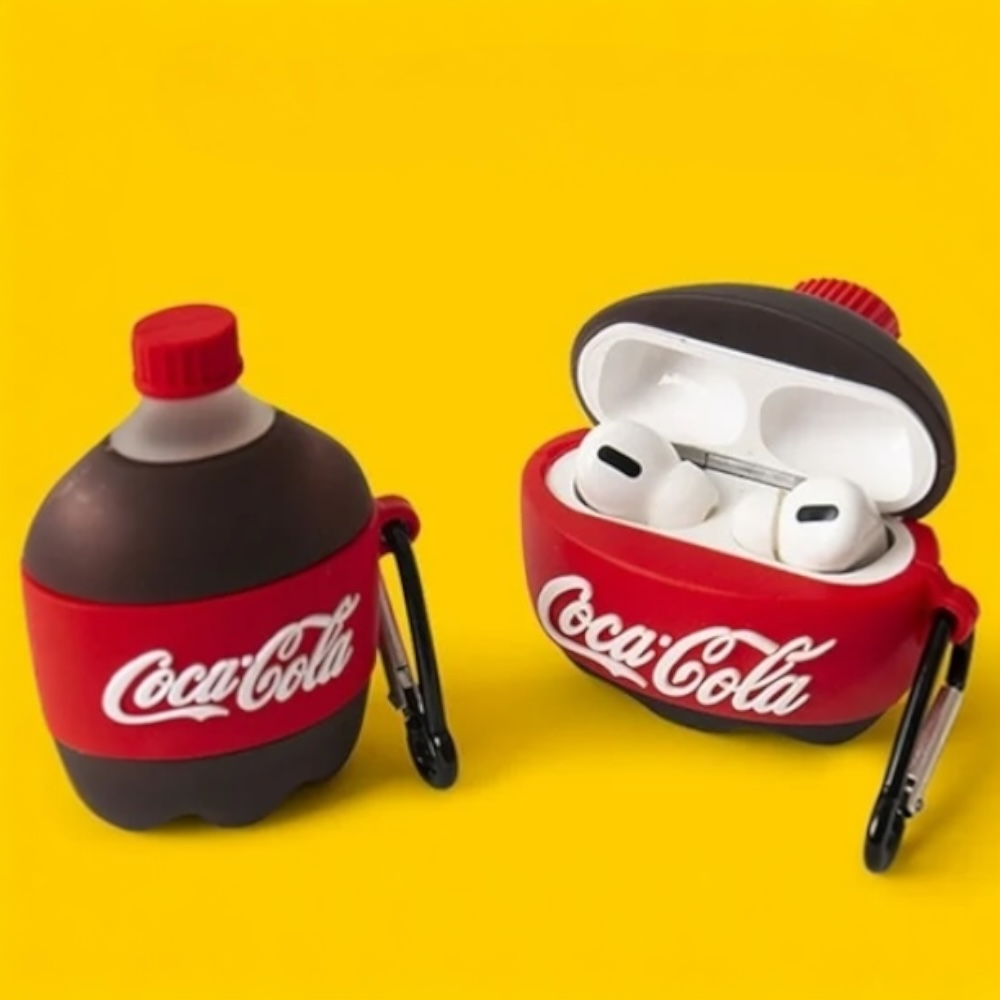 Estuche – Coca Cola Jumbo para AirPods  pro 1 y 2