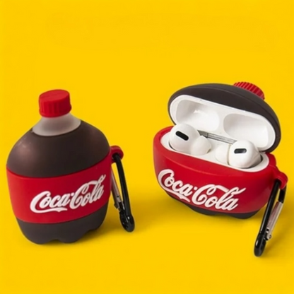 Estuche – Coca Cola Jumbo para AirPods  pro 1 y 2
