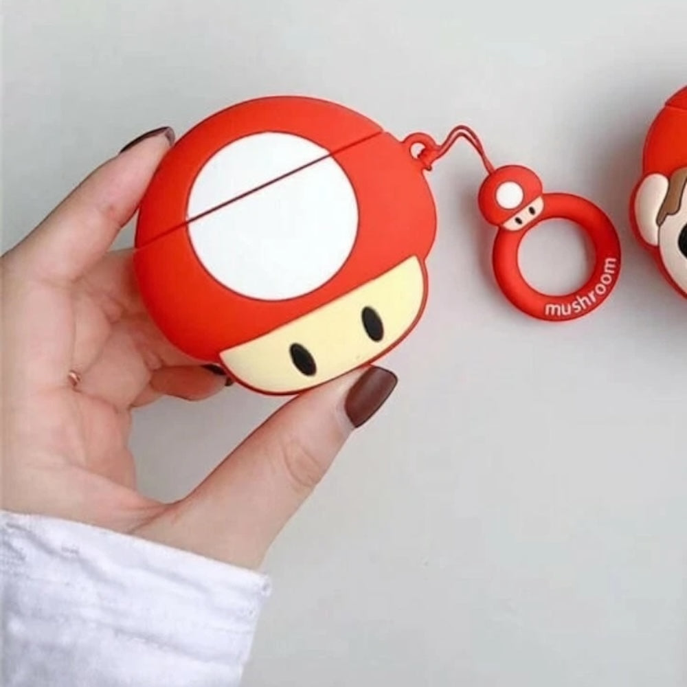 Estuche – Honguito Toad para AirPods 1 y 2