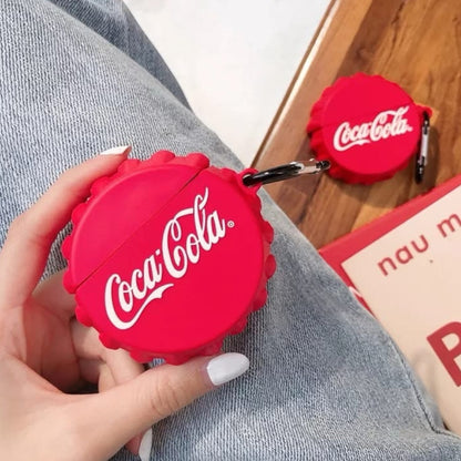 Estuche – Tapita CocaCola para AirPods Pro 1 y 2