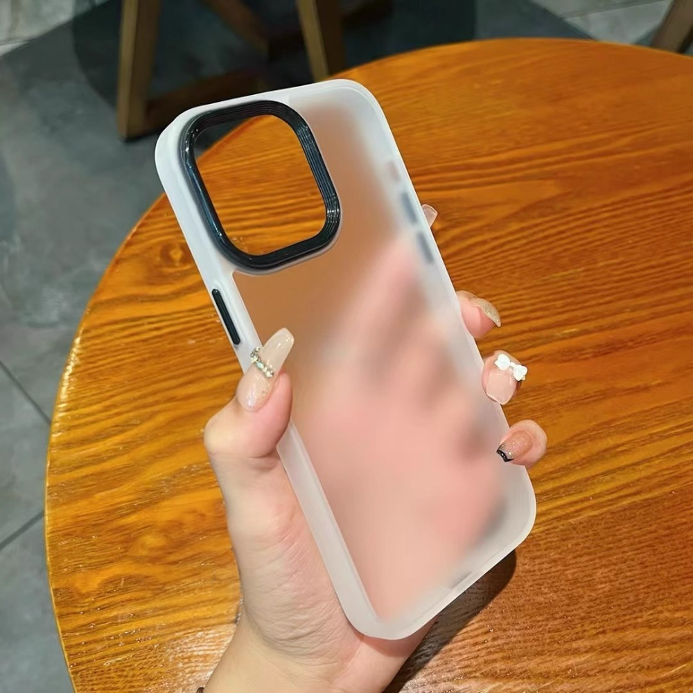 Estuche - Ahumado con orilla transparente para iPhone 11 Pro Max
