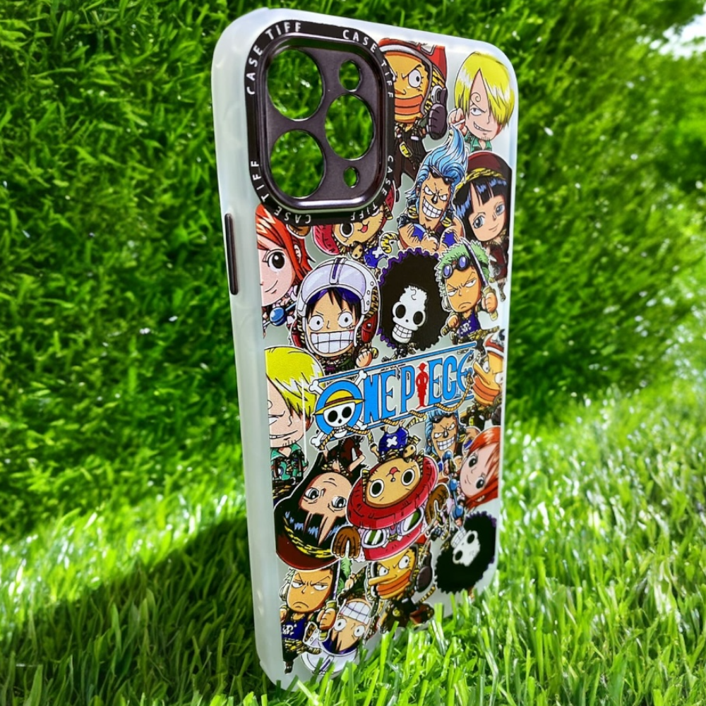 Estuche - One Piece Anime Luffy Crew para iPhone 11 Pro Max