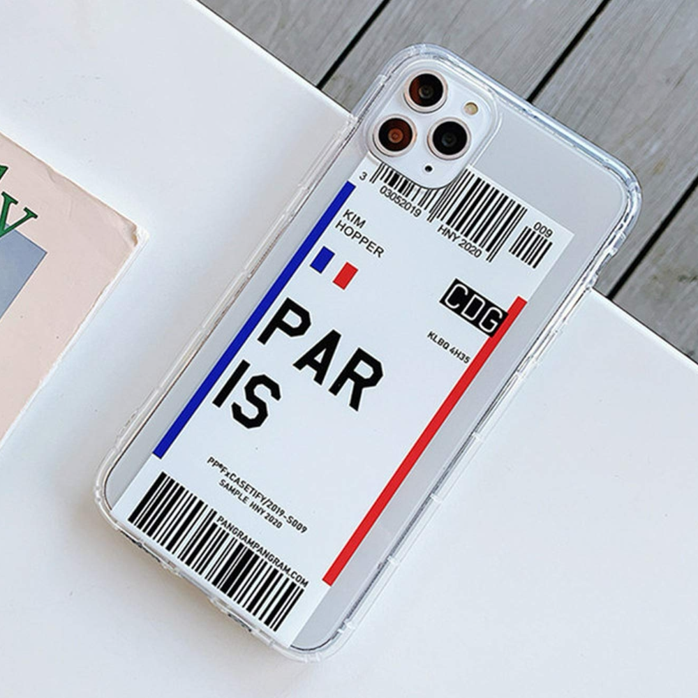 Estuche - Paris ticket para iPhone 7/8/SE