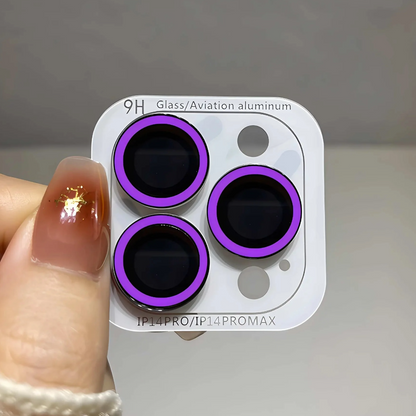Protectores de cámara - Aros luminoso morado