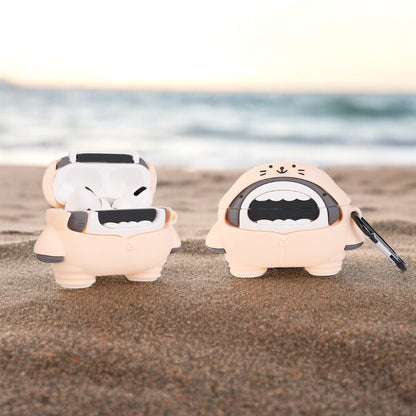 Estuche – Tiburón Disfrazado de Foca para AirPods Pro 1 y 2