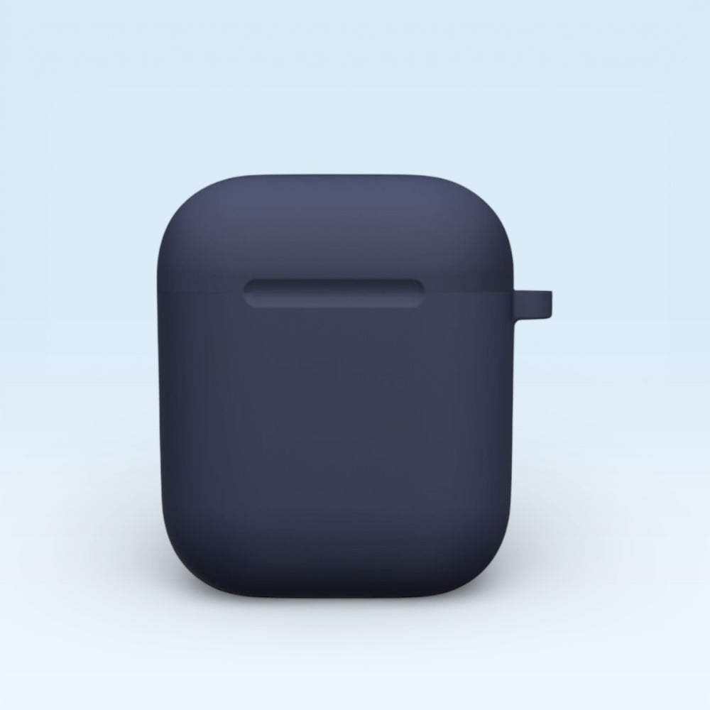 Estuche – Silicon Azul marino para AirPods 1 y 2
