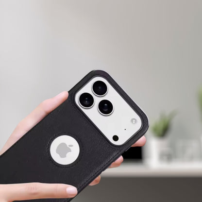 Estuche - Cuero con Ventana Negro para iPhone 17 Pro Max