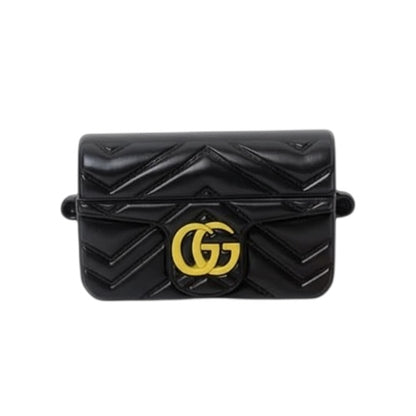 Estuche – Gucci Bolso negro para AirPods 1 y 2