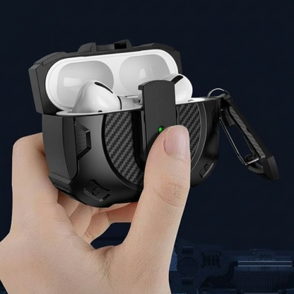 Estuche – Shockproof Protective negro para AirPods Pro 1 y 2
