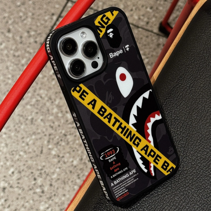 Estuche - Bape negro para iPhone 13 normal