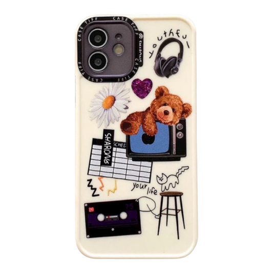 Estuche - Osito para iPhone 12 normal