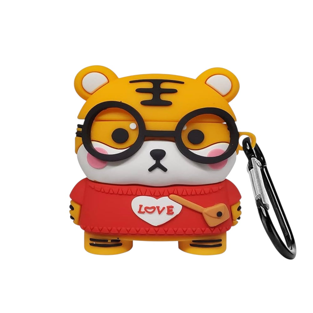 Estuche - Tigre con lentes para AirPods 3