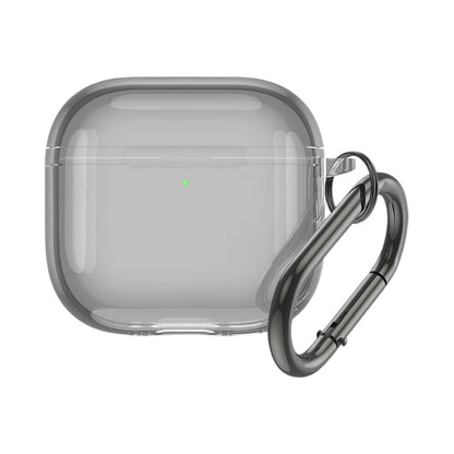 Estuche – Silicon transparente Negro para AirPods Pro 1 y 2