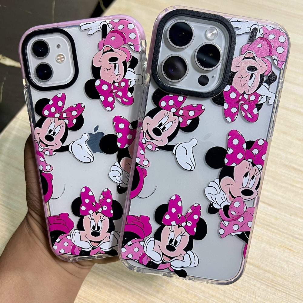Estuche – Minnie Mouse Cute Pink para iPhone 16 normal