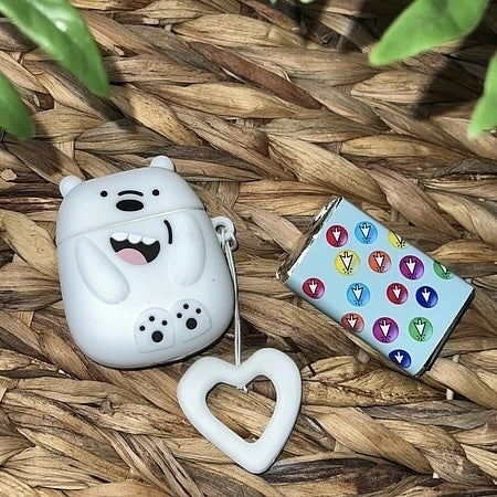 Estuche - Oso escandaloso para AirPods 1 y 2