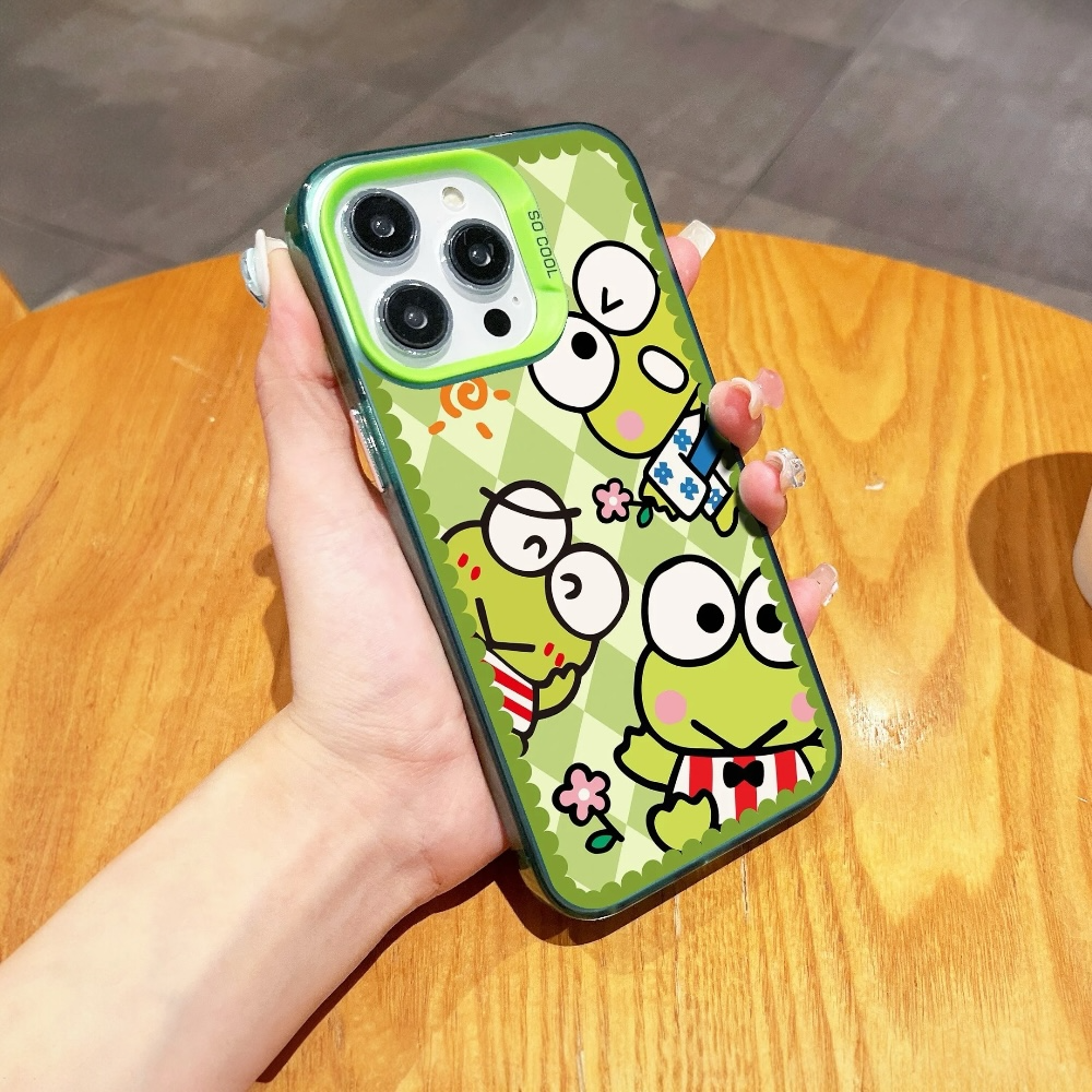 Estuche - Kero keroppi para iPhone 15 Pro