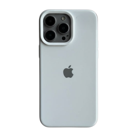 Estuche – Silicona Suave blanco para iPhone 16 normal
