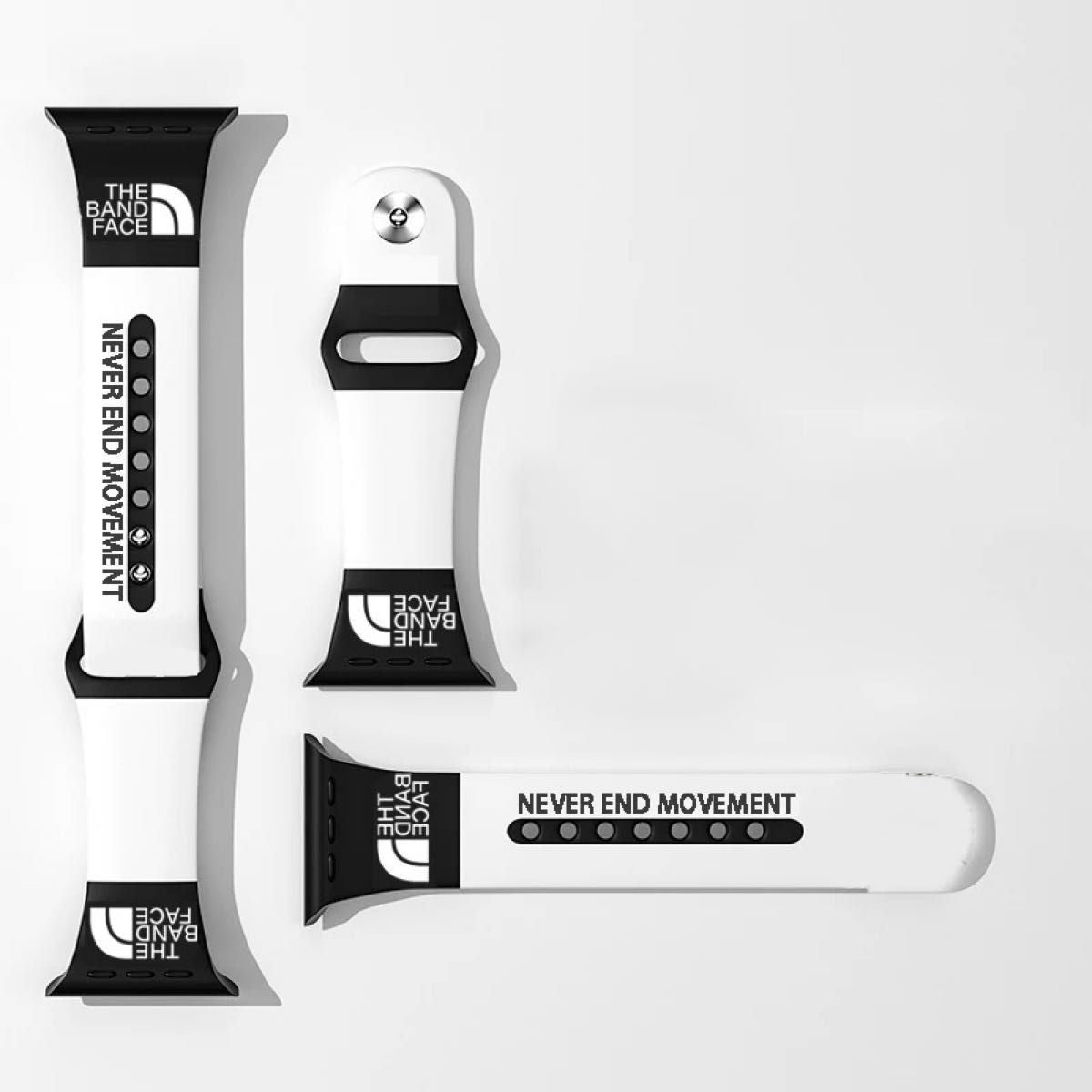 Pulsera - The north face deportiva blanco para Apple Watch